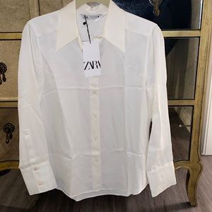 Zara Satin Blouse